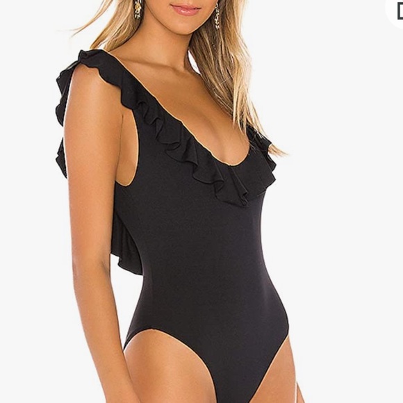 Ruffle One Piece SwimSuit - Picture 4 of 4